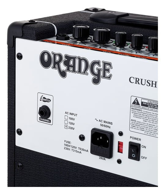 Orange Crush 20RT BK Amplificador Guitarra Negro 7