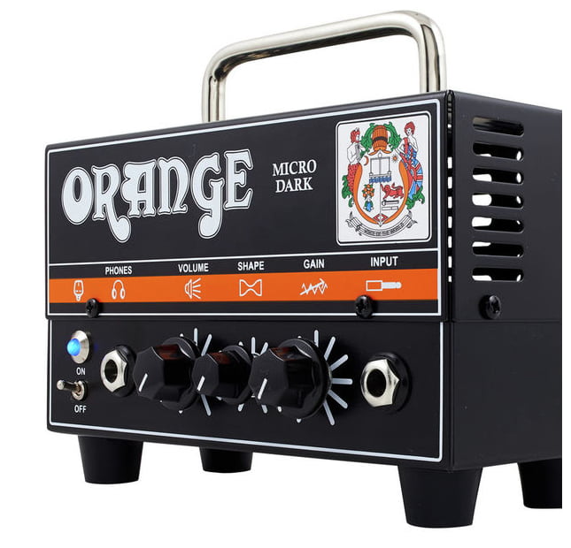 Orange Micro Dark Head Amplificador Cabezal Guitarra 7