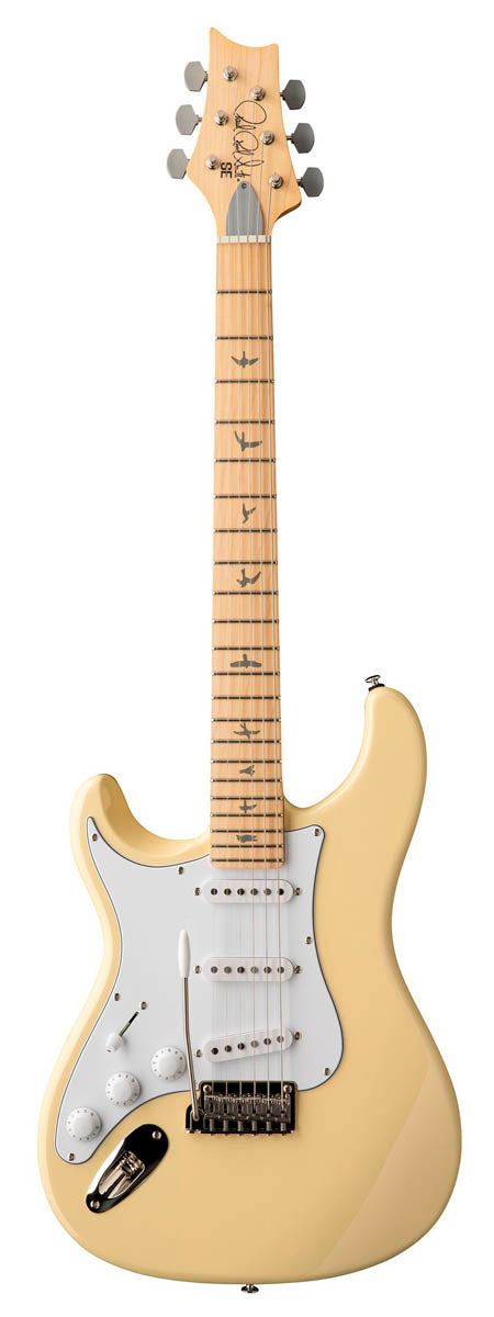 PRS SE Silver Sky LH MW MN Guitarra Eléctrica para Zurdos Moon White 1