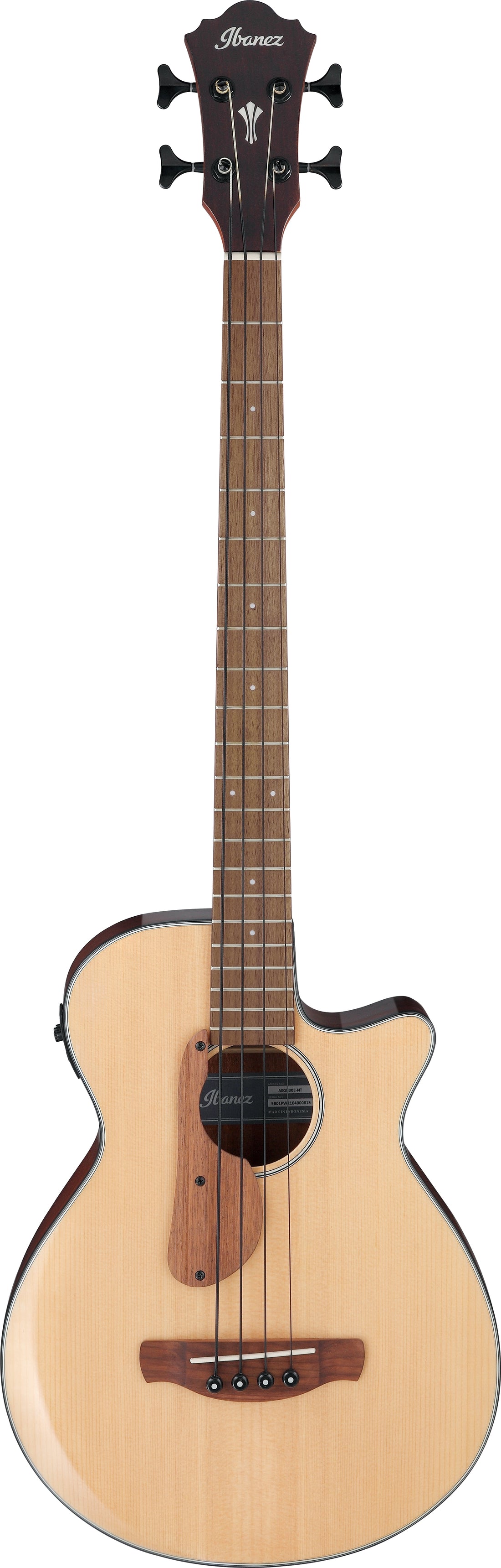 Ibanez AEGB30E NTG Bajo ElectroAcústico Natural High Gloss 1