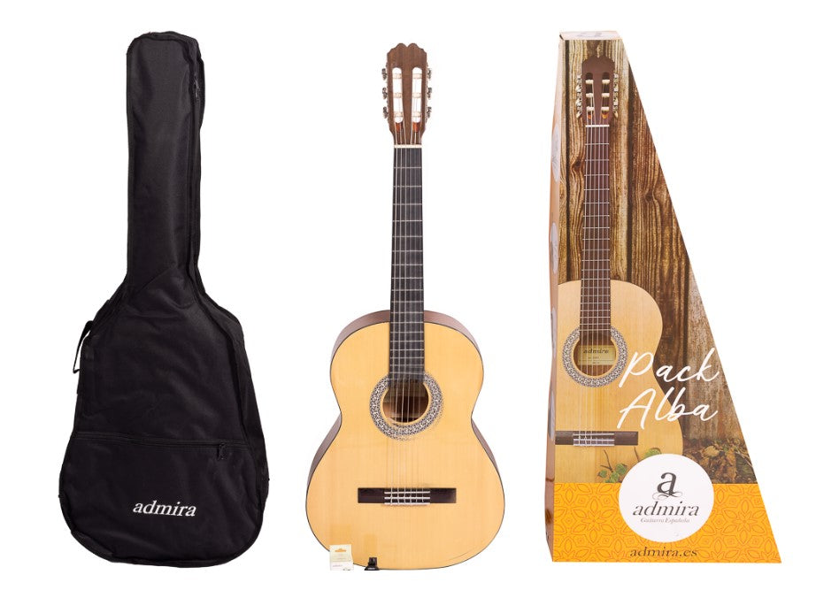 Admira Alba Pack 3/4 Cadete Guitarra Española Escala Corta 1