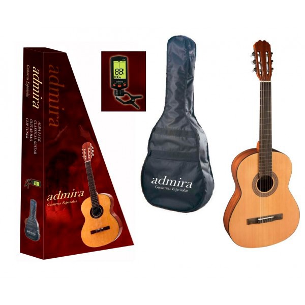 Admira Alba Pack 3/4 Cadete Guitarra Española Escala Corta 4