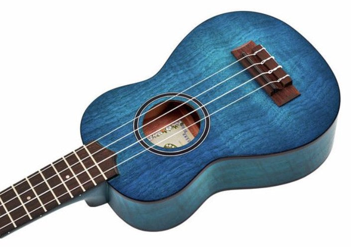 Kala KASEMB Ukelele Soprano Azul 5