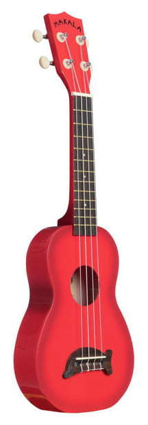 Kala MKSDR Ukelele Makala Delfín Rojo Sombreado 2