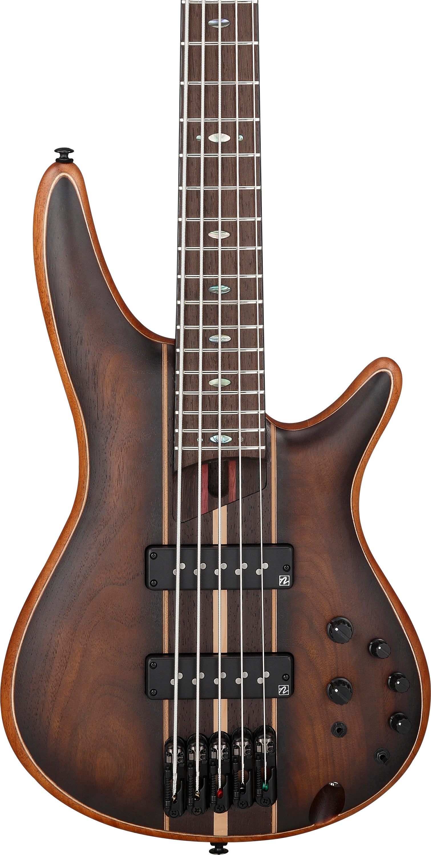 Ibanez SR1355B DUF Bajo Eléctrico 5 Cuerdas Dual Mocha Burst Flat 4