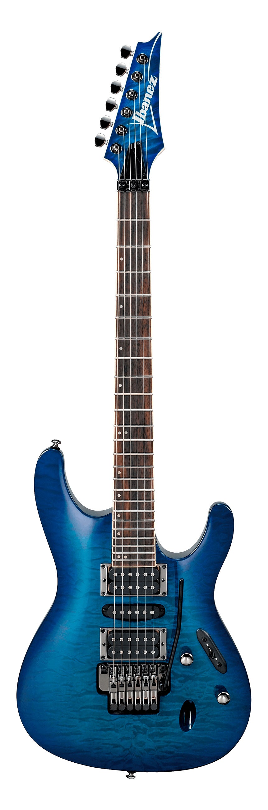 Ibanez S670QM SPB Guitarra Eléctrica Sapphire Blue 1