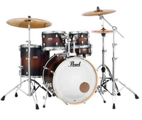 Pearl DMP905 C260 Decade Maple Batería Acústica con Herrajes Satin Brown Burst 1