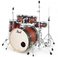 Pearl DMP905 C260 Decade Maple Batería Acústica con Herrajes Satin Brown Burst 2