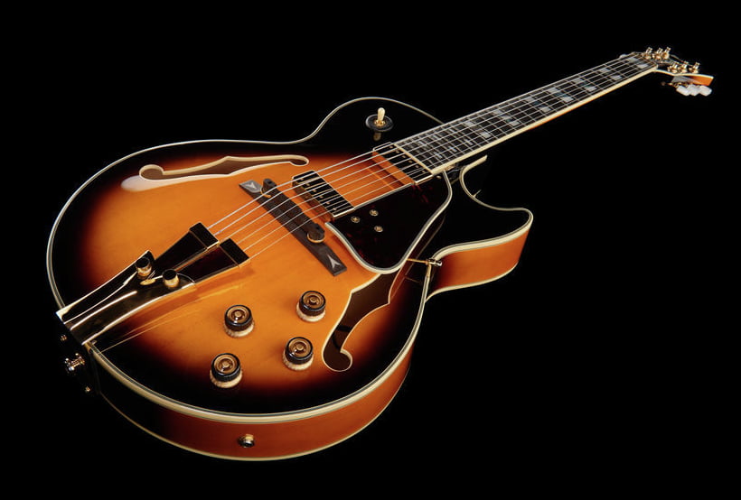 Ibanez GB10SE BS George Benson Guitarra Eléctrica Brown Sunburst 13