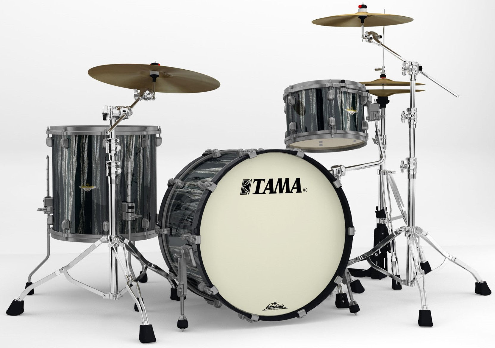 Tama MA32CZUS BCS Starclassic Maple Batería Acústica Black Clouds And Silver Linings 1