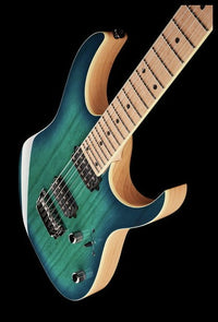 Ibanez RG652AHMFX NGB Prestige Guitarra Eléctrica Nebula Green Burst 10