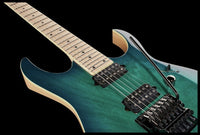 Ibanez RG652AHM NGB Prestige Guitarra Eléctrica Nebula Green Burst 13