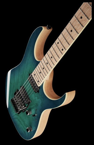 Ibanez RG652AHM NGB Prestige Guitarra Eléctrica Nebula Green Burst 16