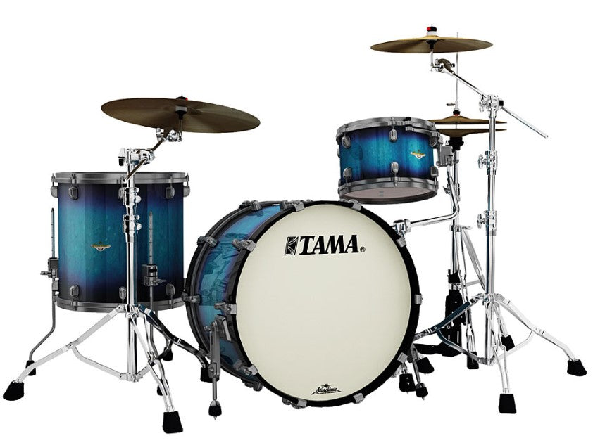 Tama MA32CZUS MEB Starclassic Maple Batería Acústica Molten Electric Blue Burst 1