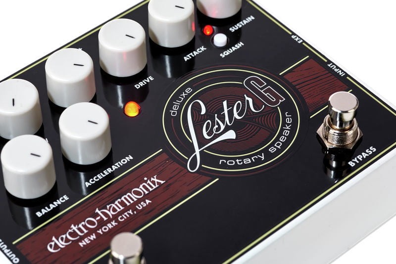 Electro Harmonix Lester G Pedal Altavoz Rotatorio 7