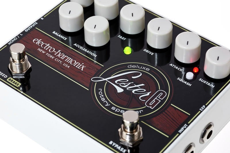 Electro Harmonix Lester G Pedal Altavoz Rotatorio 8