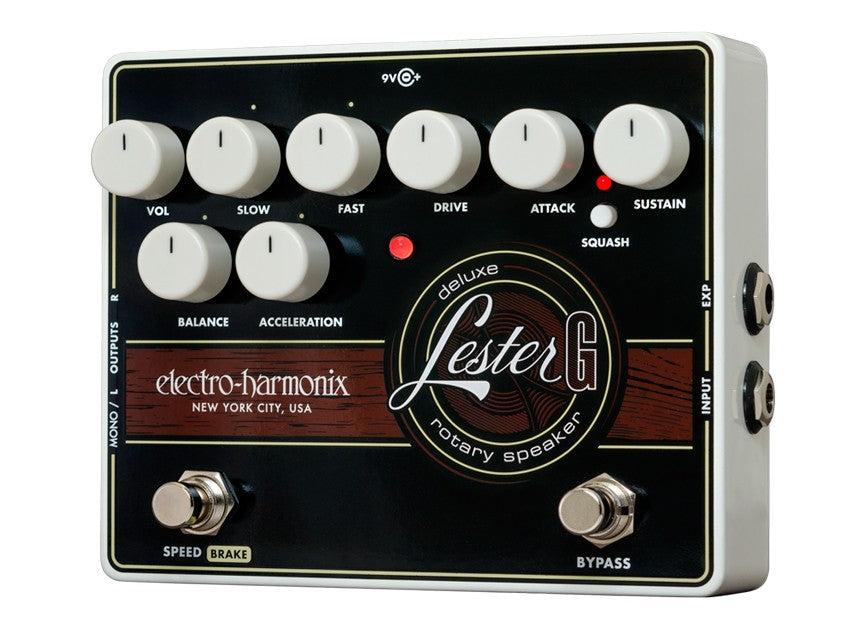 Electro Harmonix Lester G Pedal Altavoz Rotatorio 10