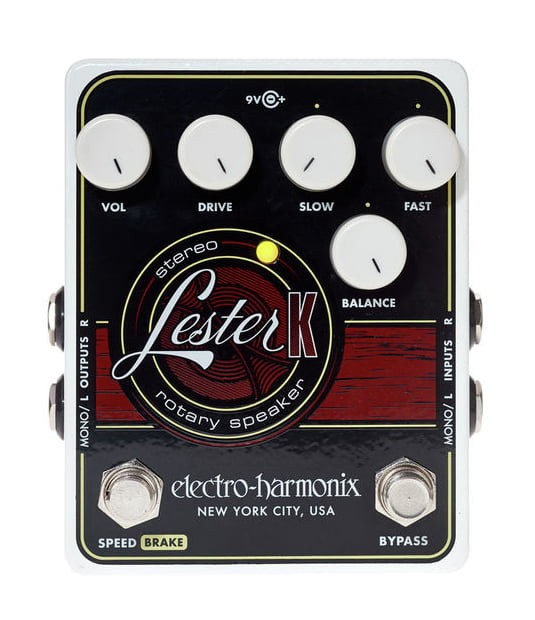 Electro Harmonix Lester K Pedal Altavoz Rotatorio Estéreo 1