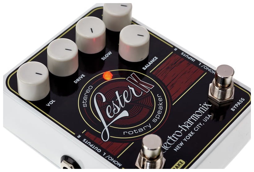 Electro Harmonix Lester K Pedal Altavoz Rotatorio Estéreo 6