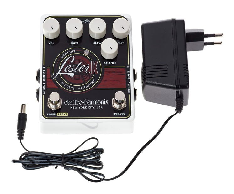 Electro Harmonix Lester K Pedal Altavoz Rotatorio Estéreo 9