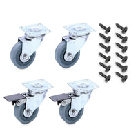 Palmer CABCASTORS Set Ruedas para Pantalla Amplificador 1