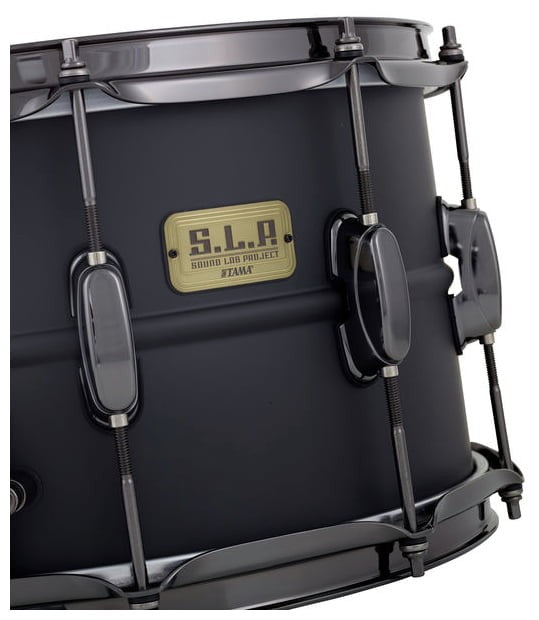 Tama LST148 BIG Black Steel Caja 14X8 Batería Acústica 4