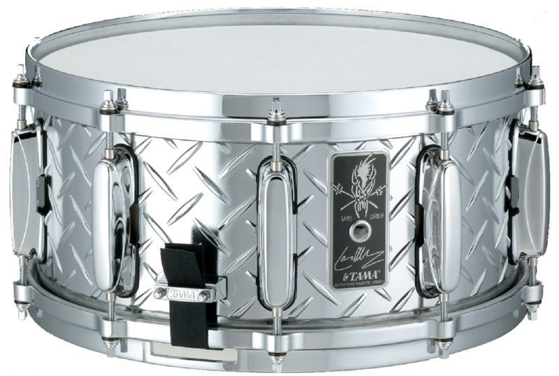 Tama LU1465 Signature Lars Ulrich Caja 14X6.5 Batería Acústica Diamond Plate 10