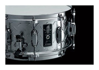 Tama LU1465 Signature Lars Ulrich Caja 14X6.5 Batería Acústica Diamond Plate 13