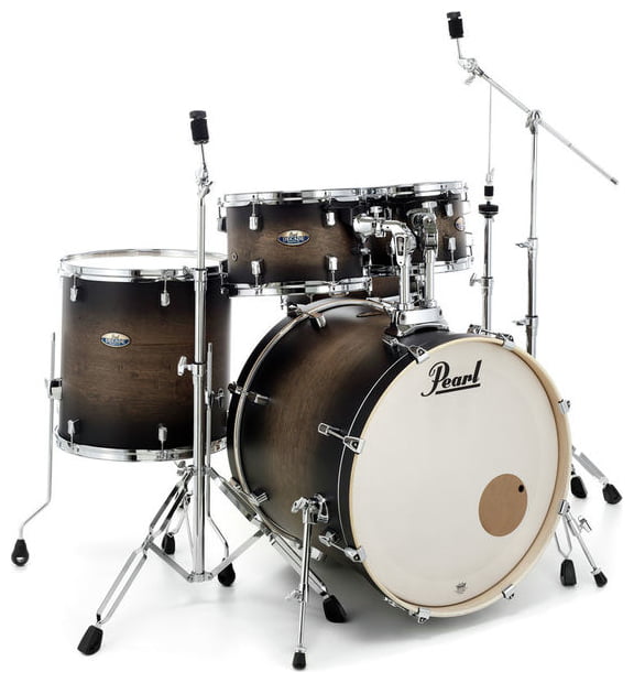 Pearl DMP905 C262 Decade Maple Batería Acústica con Herrajes Satin Black Burst 1