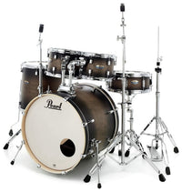 Pearl DMP905 C262 Decade Maple Batería Acústica con Herrajes Satin Black Burst 3