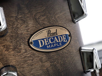 Pearl DMP905 C262 Decade Maple Batería Acústica con Herrajes Satin Black Burst 13