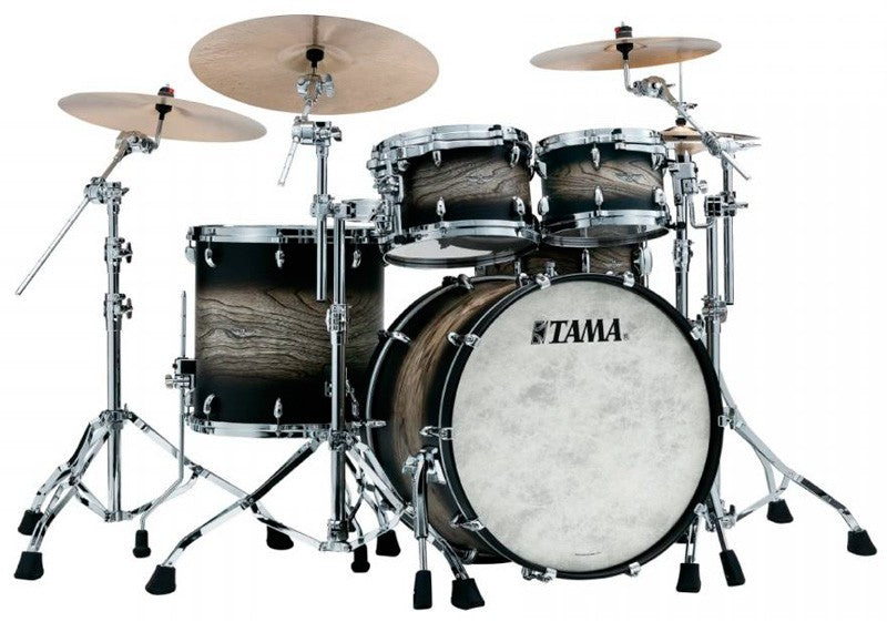 Tama TW42RZS ASBJ Star Walnut Batería Acústica Satin Black Japanese Sen Burst 1