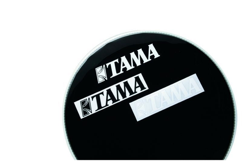 Tama TLS100BK Adhesivo Frontal Bombo Negro 1