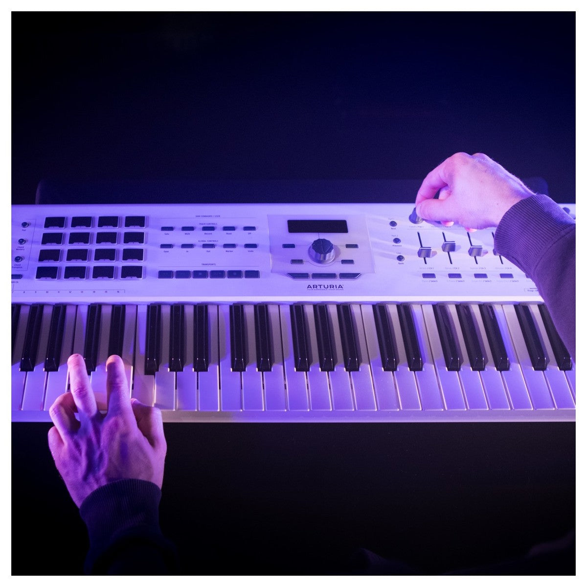 Arturia Keylab 49 MKII White Teclado Controlador Blanco 12