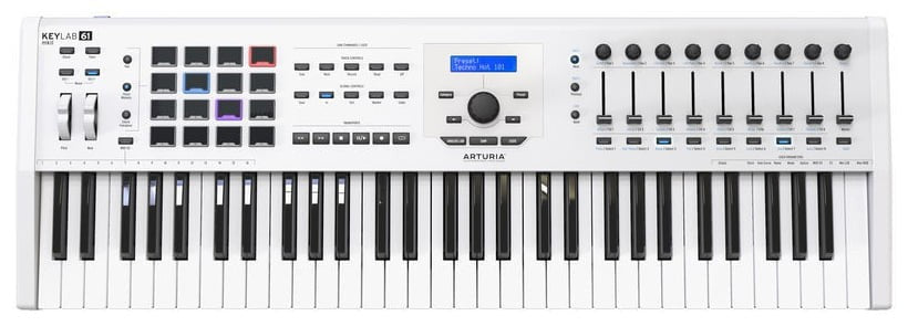 Arturia Keylab 61 MKII White Teclado Controlador Blanco 1