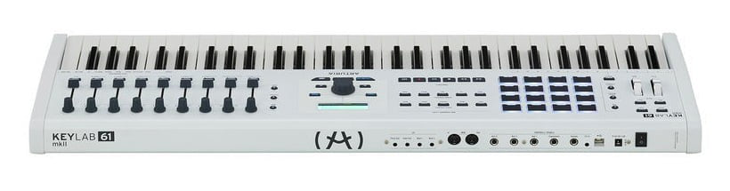 Arturia Keylab 61 MKII White Teclado Controlador Blanco 5