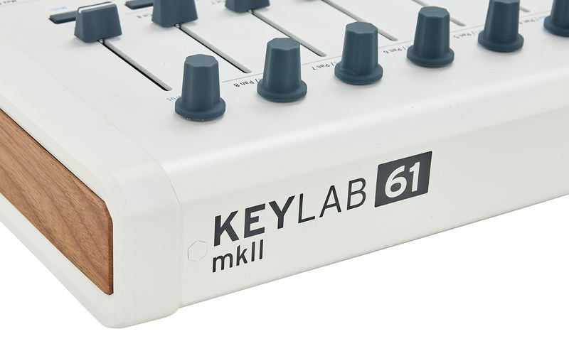 Arturia Keylab 61 MKII White Teclado Controlador Blanco 10