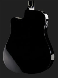 Squier SA105CE BLK Guitarra Electroacústica Negra 8