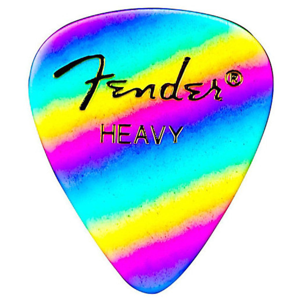 Fender 1980351103 351 Shape Premium Picks Pack 12 Púas Heavy Rainbow 2