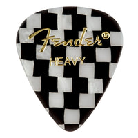 Fender 1980351303 351 Shape Premium Picks Pack 12 Púas Heavy Checker 2