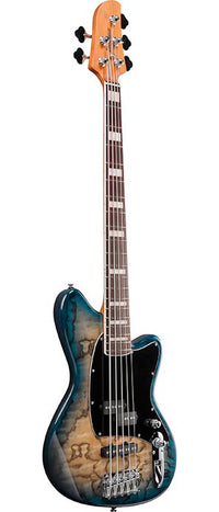 Ibanez TMB405TA CBS Bajo Eléctrico 5 Cuerdas Cosmic Blue Starburst 3