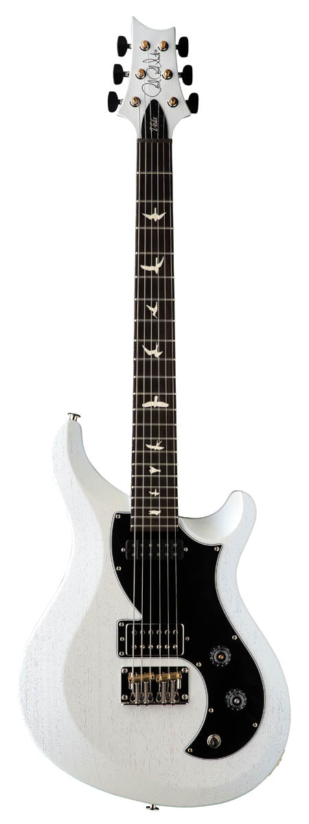 PRS S2 Vela Satin PW Guitarra Eléctrica Pearl White 1