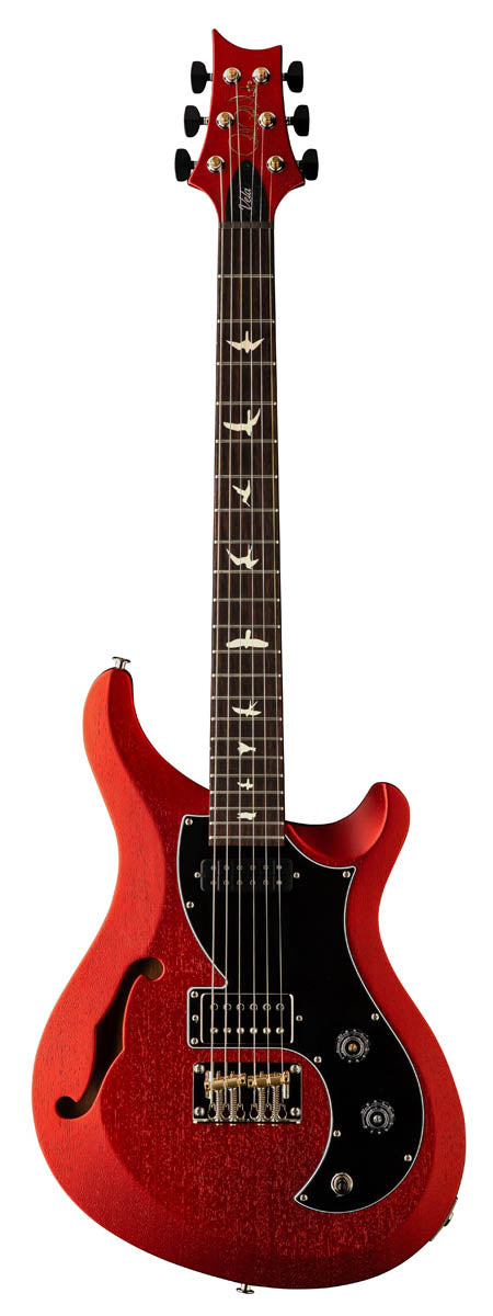 PRS S2 Vela SemiHollow Satin RAM Guitarra Eléctrica Red Apple Metallic 1