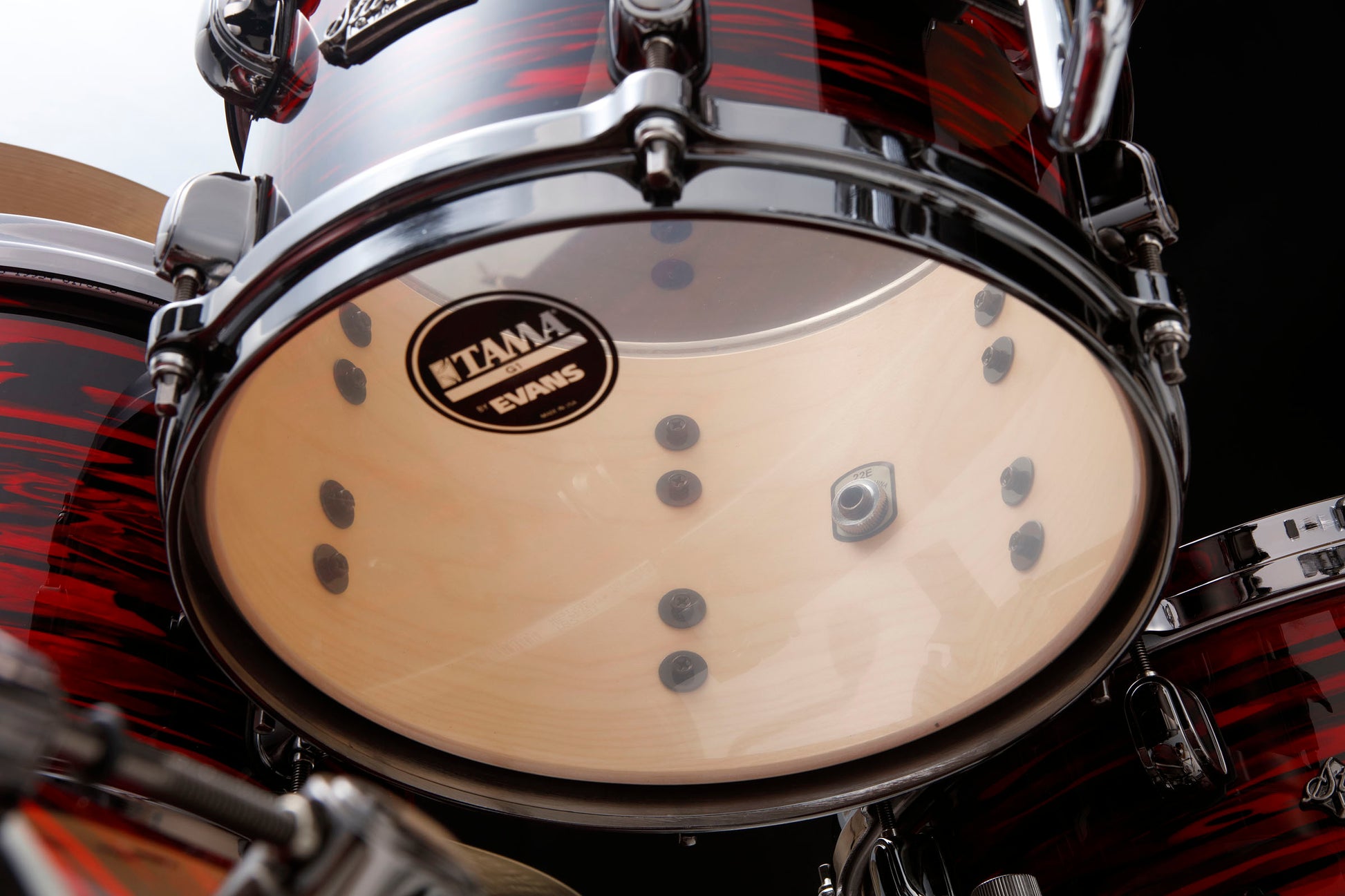 Tama MR42TZBNS ROY Starclassic Maple Batería Acústica Red Oyster 5