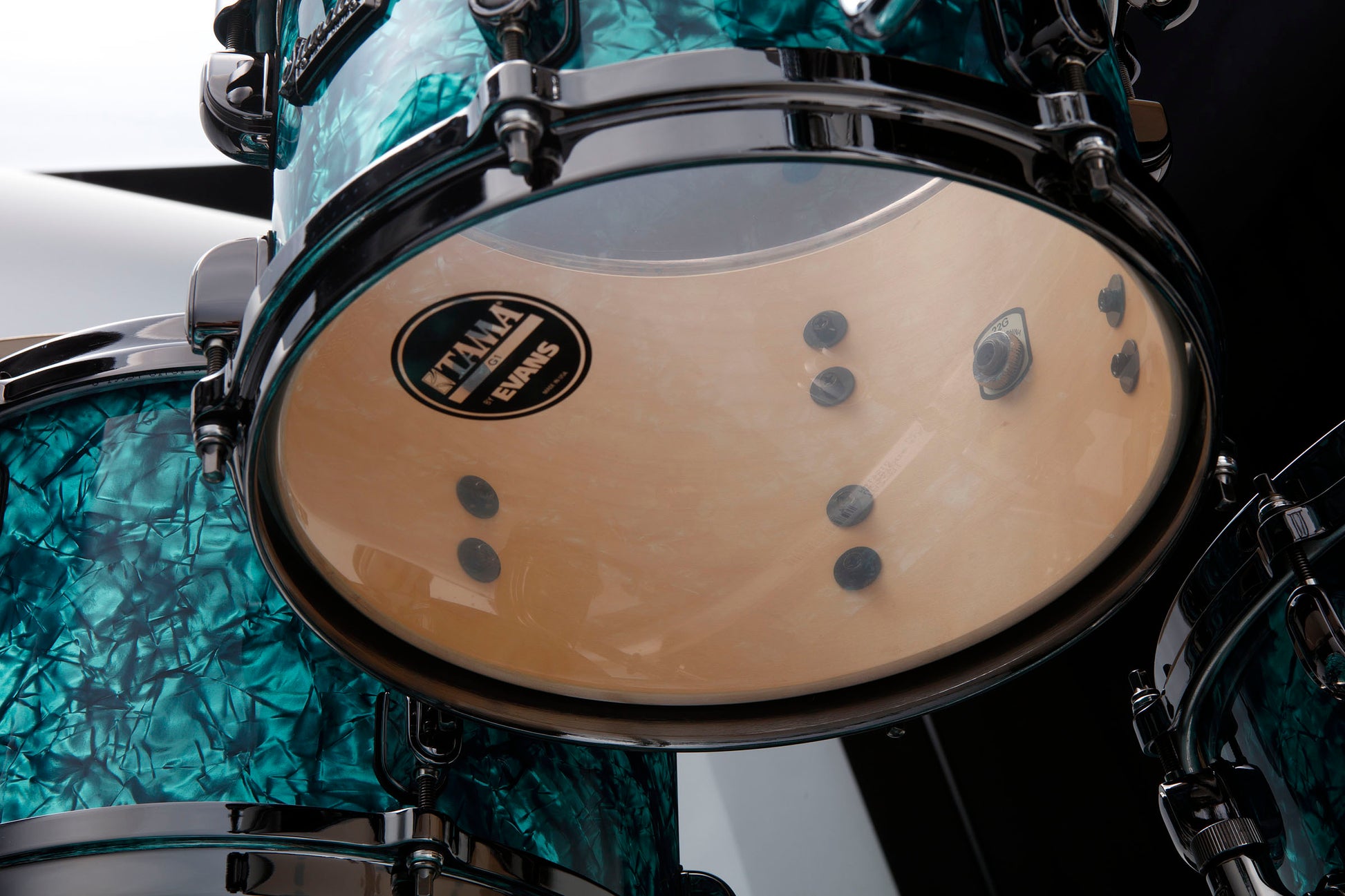 Tama MR42TZBNS TQP Starclassic Maple Batería Acústica Turquoise Pearl 5