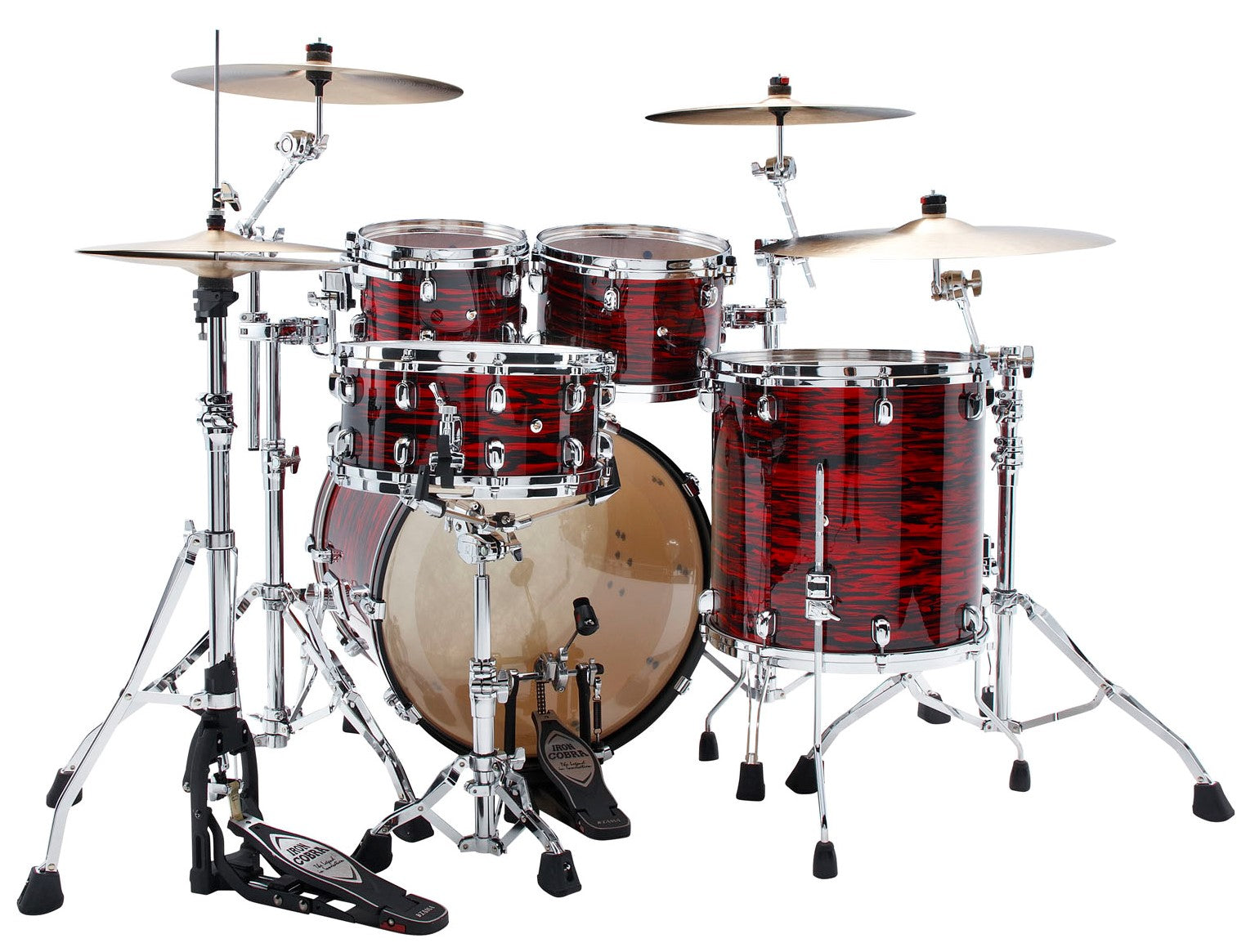 Tama MR42TZS ROY Starclassic Maple Batería Acústica Red Oyster 3