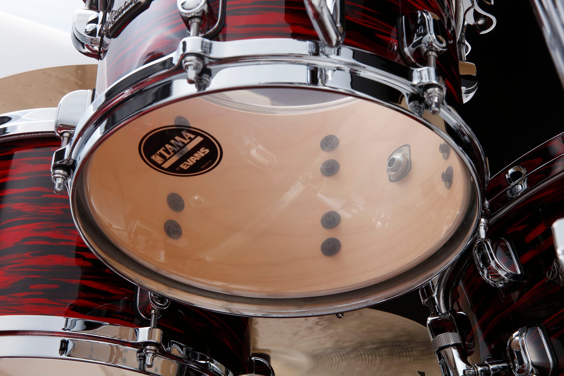 Tama MR42TZS ROY Starclassic Maple Batería Acústica Red Oyster 5