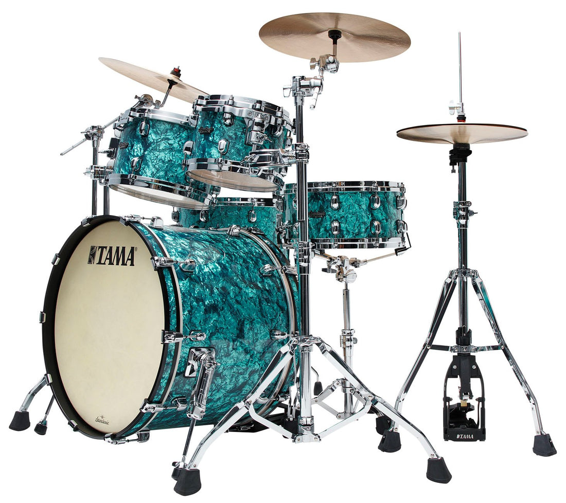 Tama MR42TZS TQP Starclassic Maple Batería Acústica Turquoise Pearl 2