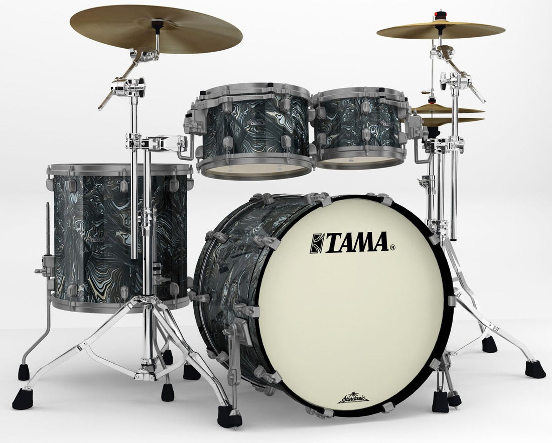 Tama MR42TZUS CCL Starclassic Maple Batería Acústica Charcoal Swirl 1