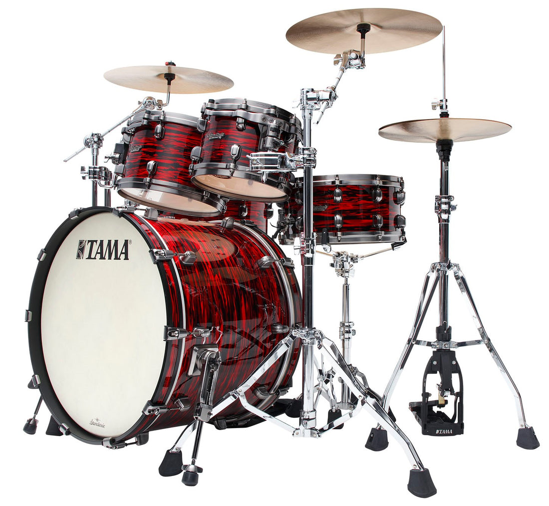 Tama MR42TZUS ROY Starclassic Maple Batería Acústica Red Oyster 2